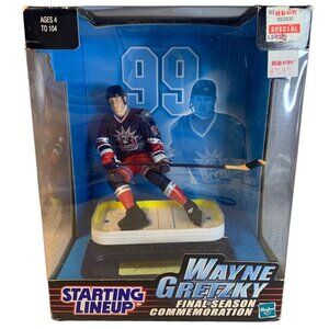 Wayne Gretzky Final Season Figure Starting Lineup Rangers 6" Collectible 1999